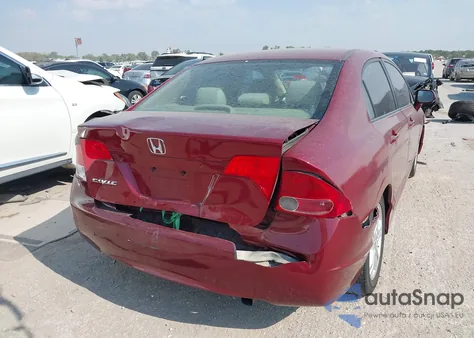 2007 Honda Civic Lx from USA, damaged, VIN 1HGFA16587L109543